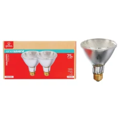 Globe Electric Halogen Bulb PAR30 60 W - Clear - Pack Of 2