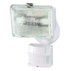 Globe Electric Weatherproof 1-Light Lamp - 180° - 250 W - White -Globe Lite Shop 0255131b L