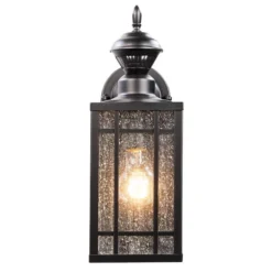 Globe Electric Globe Exterior Wall Lantern - Black 6 Globe Electric Globe Exterior Wall Lantern - Black -Globe Lite Shop 02555052b L