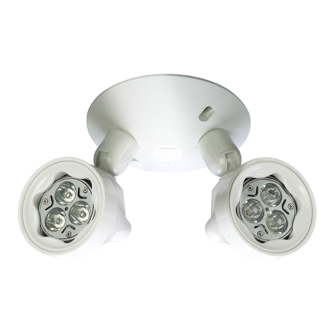Emergi-Lite 2-Light LED Security Light With 300° Rotation Swivel 1 Emergi-Lite 2-Light LED Security Light With 300° Rotation Swivel