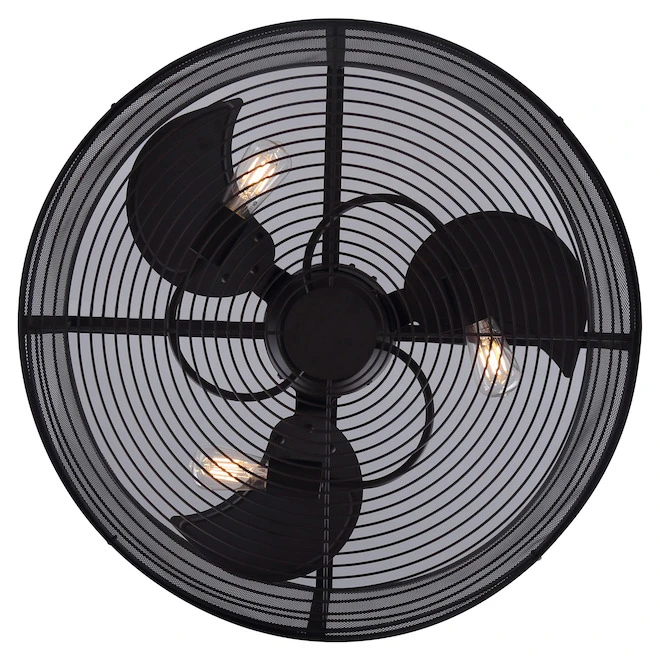 Canarm Arris II 24-in Oil-Rubbed Bronze 3-Light 60 W 3-Blade Ceiling Fan 3 Canarm Arris II 24-in Oil-Rubbed Bronze 3-Light 60 W 3-Blade Ceiling Fan - Image 3