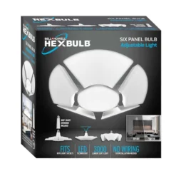 Bell + Howell Hex Bulb Six Panel LED Bulb Adjustable Light 3500-lm 8 Bell + Howell Hex Bulb Six Panel LED Bulb Adjustable Light 3500-lm -Globe Lite Shop 11815060a L