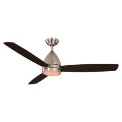 GE Savanna Ceiling Fan - 4 Reversible Blades - Espresso - 52-in Dia