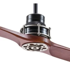 Kichler 56-in Satin Black Indoor Residential Ceiling Fan - Remote Control Included (2-Blades) 6 Kichler 56-in Satin Black Indoor Residential Ceiling Fan - Remote Control Included (2-Blades) -Globe Lite Shop 31885139b L