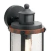 Kichler Lighting Barrington 13.25-in, 1-Light Black Wall Sconce