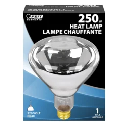 Feit Electric Incandescent Light Bulb - Heat Lamp - E26 BR40 - 250-Watt - Dimmable -Globe Lite Shop 31925334c L