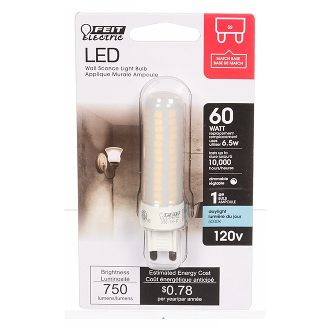 Feit Electric LED Bulb - T4 G9 - 60 W - Day Light 2 Feit Electric LED Bulb - T4 G9 - 60 W - Day Light - Image 2
