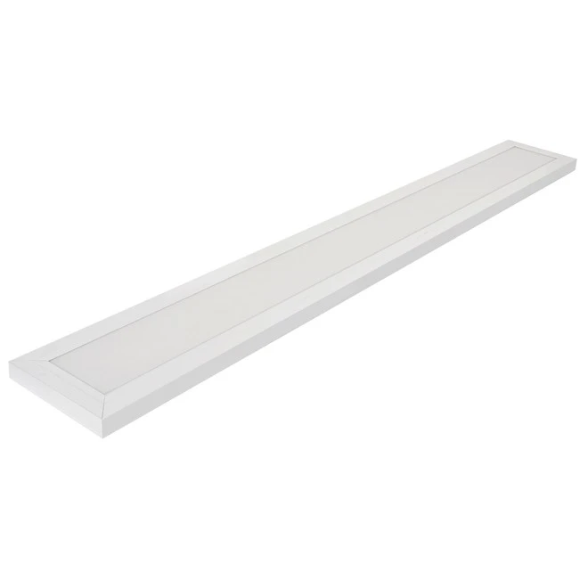 Feit Electric 4-ft Rectangular LED Panel Light 5-Light Temperatures 6-in X 4-ft - White 1 Feit Electric 4-ft Rectangular LED Panel Light 5-Light Temperatures 6-in X 4-ft - White