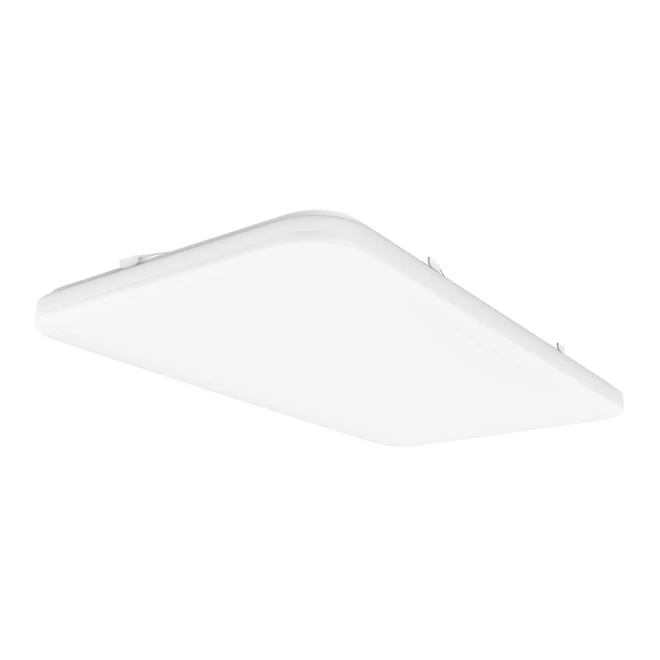 Good Earth Lighting 1-Pack Puff 28-in White Traditional LED Flushmount 3 Good Earth Lighting 1-Pack Puff 28-in White Traditional LED Flushmount - Image 3