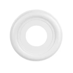 Portfolio White Traditional Ceiling Medallion 10-in
