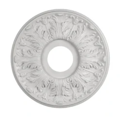 Portfolio White Corinthian Ceiling Medallion 16-in