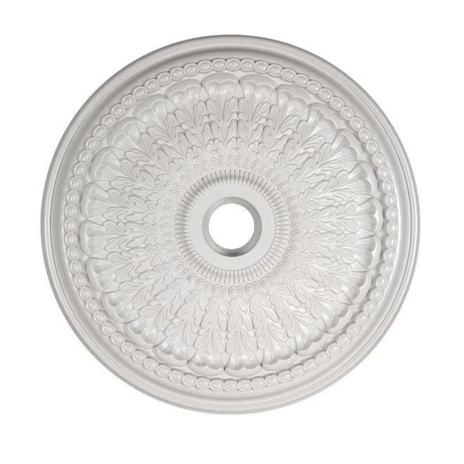 Portfolio White Classic Ceiling Medallion 27-in 1 Portfolio White Classic Ceiling Medallion 27-in