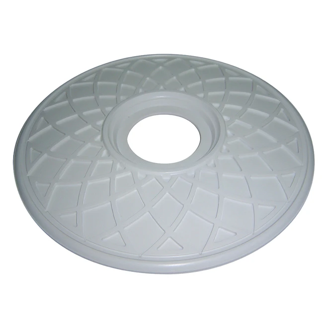 Portfolio White Traditional Ceiling Medallion 16-in 1 Portfolio White Traditional Ceiling Medallion 16-in