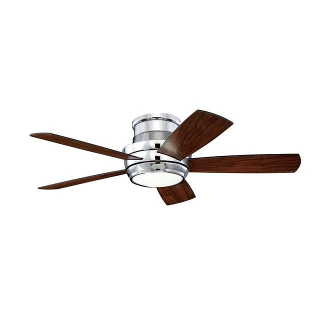 Harbor Breeze 44-in Chrome Ceiling Fan With LED Lights And Remote Control (5-Blade) 5 Harbor Breeze 44-in Chrome Ceiling Fan With LED Lights And Remote Control (5-Blade) - Image 5