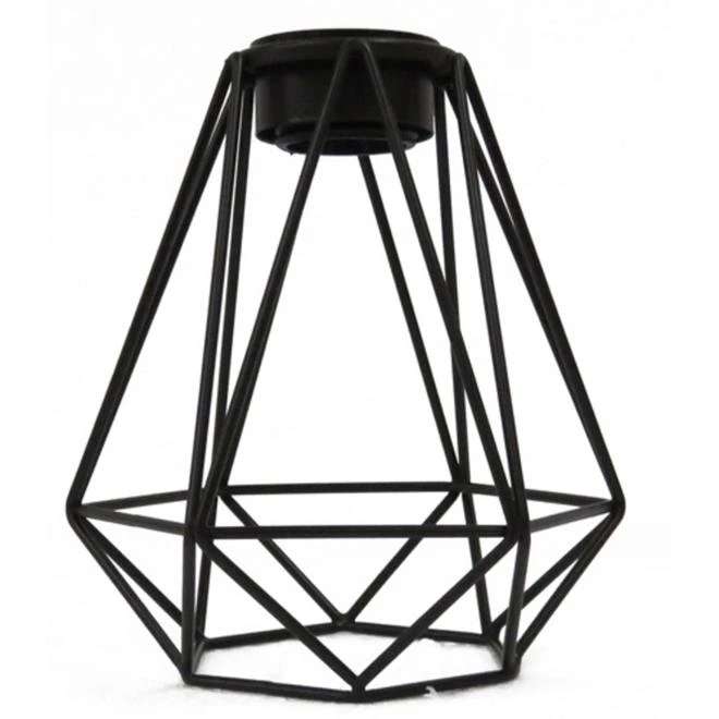 Style Selections 6-in H 6-in W Bronze Wire Industrial Geometric Vanity Light Shade 1 Style Selections 6-in H 6-in W Bronze Wire Industrial Geometric Vanity Light Shade