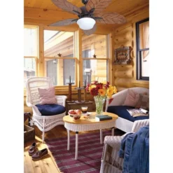 Harbor Breeze 52-in Bronze Waveport Ceiling Fan With Light Kit (5-Blade) 7 Harbor Breeze 52-in Bronze Waveport Ceiling Fan With Light Kit (5-Blade) -Globe Lite Shop 31955460d L