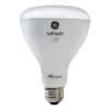 GE Refresh HD Daylight 65W Replacement LED Indoor Floodlight BR30 Light Bulbs (2-Pack)