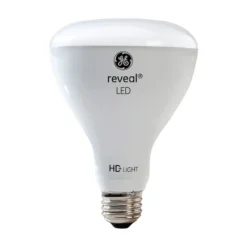 GE Reveal HD+ Colour-Enhancing 65W Replacement LED Indoor Floodlight BR30 Light Bulbs (2-Pack) -Globe Lite Shop 32285012b L