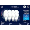 GE Reveal HD+ Colour-Enhancing 60W Replacement LED General Purpose A19 Light Bulbs (8-Pack)