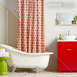 GE Reveal HD+ Colour-Enhancing 45W Replacement LED Indoor Floodlight R20 Bulbs (2-Pack)