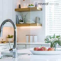 GE Reveal HD+ Colour-Enhancing 60W Replacement LED Glass Indoor General Purpose A19 Light Bulbs (4-Pack) 7 GE Reveal HD+ Colour-Enhancing 60W Replacement LED Glass Indoor General Purpose A19 Light Bulbs (4-Pack) -Globe Lite Shop 32285113da L