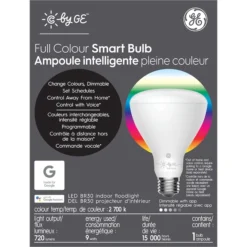 C By GE Full Colour Smart Bulb Indoor Floodlight BR30 (1-Pack) -Globe Lite Shop 32285185 L