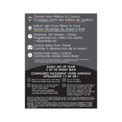 C By GE Full Colour Smart Bulb Indoor Floodlight BR30 (1-Pack) -Globe Lite Shop 32285185b L