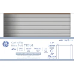 GE Cool White 40 W Fluorescent 23-in U Bend G13 Base T12 Light Bulb (1-Pack) -Globe Lite Shop 32285322 L