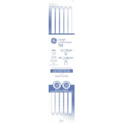 GE Daylight 40W Fluorescent G13 Base 48-in T12 Tube (12-Pack)