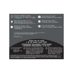 C By GE Full Colour Smart Light Strip Extension (40-in) -Globe Lite Shop 32285402b L