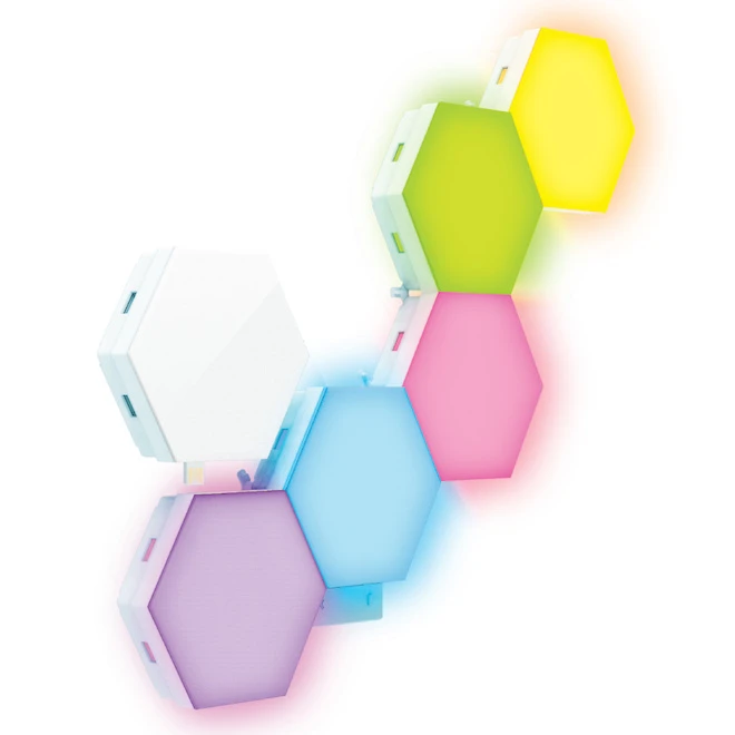 GE LED+ Color Changing Light Panel Kit 6-pack 2 GE LED+ Color Changing Light Panel Kit 6-pack - Image 2