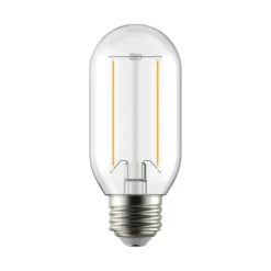 GE Lighting 40W Medium Base LED Bulb T14 Soft White, 2-Pack -Globe Lite Shop 32285541 L