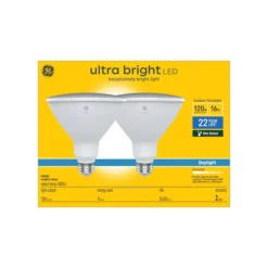 GE Lighting 150W PAR38 Outdoor LED Bulb 2-Pack -Globe Lite Shop 32285555ba L