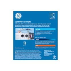 GE Lighting Daylight Bent Tip 60W LED Bulb, 3-Pack -Globe Lite Shop 32285558da L