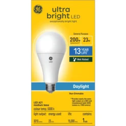GE Lighting A21 Indoor Daylight LED Bulb