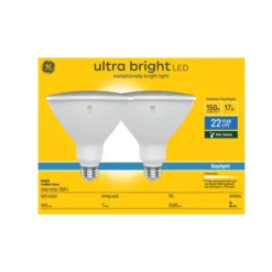 GE Lighting PAR38 150W Daylight Floodlight LED Bulb, 2-Pack