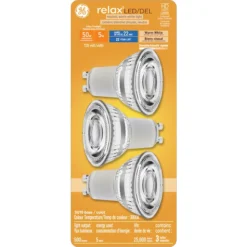 GE Lighting 50W PAR16 Warm White Floodlight LED Bulb, 3-Pack -Globe Lite Shop 32285596b L