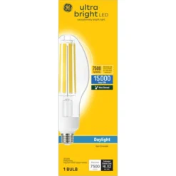 GE Ultra Bright 400W EQ ED28 Medium Base Clear LED Light Bulb - 5000K - 1-Pack -Globe Lite Shop 32285619ba L