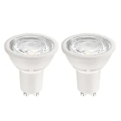 GE Lighting 100W GU10 With MR16 Base Daylight LED Bulb, 2-Pack -Globe Lite Shop 32285641 L