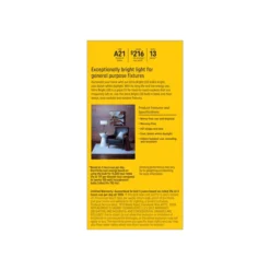 GE Lighting Replacement Daylight LED Bulb A21 150W -Globe Lite Shop 32285656ca L