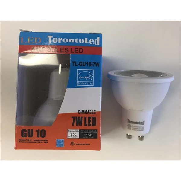 TorontoLed Bulb - GU10 - 7 W - 3000 K - 10-pack 3 TorontoLed Bulb - GU10 - 7 W - 3000 K - 10-pack - Image 3