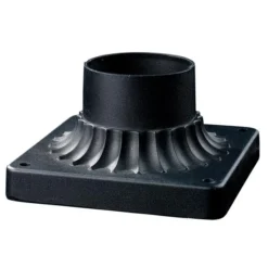 Z-Lite Pier Mounts Outdoor Pier Mount - Black