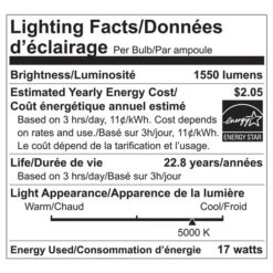Luminus 100 Watt Equivalent BR40 Dimmable Bulb 5000K Daylight (6-Pack)