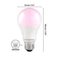 Luminus 9 Watt Equivalent LED A19 Non-Dimmable Grow Light Bulb (6-Pack) -Globe Lite Shop 330951437 AlternateImage1 l