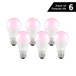 Luminus 9 Watt Equivalent LED A19 Non-Dimmable Grow Light Bulb (6-Pack) -Globe Lite Shop 330951437 MainImage 001 l