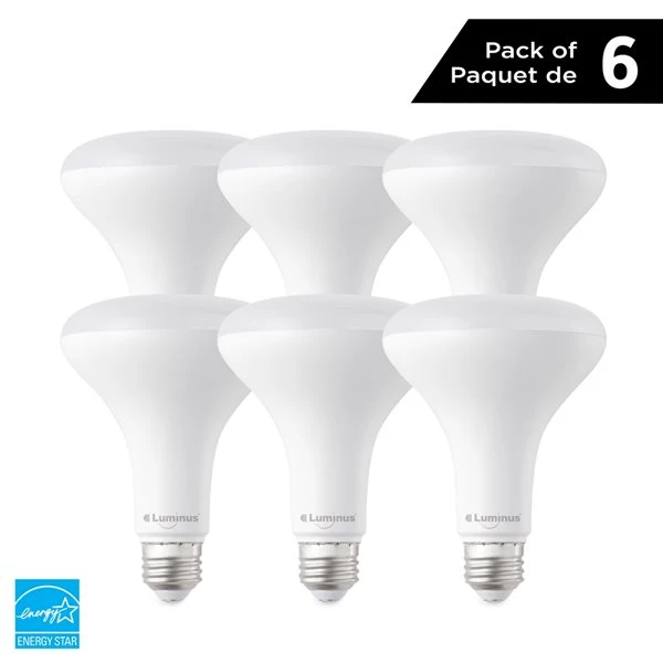 Luminus 65 Watt Equivalent BR30 Dimmable Bulb 5000K Daylight (6-Pack) 2 Luminus 65 Watt Equivalent BR30 Dimmable Bulb 5000K Daylight (6-Pack) - Image 2