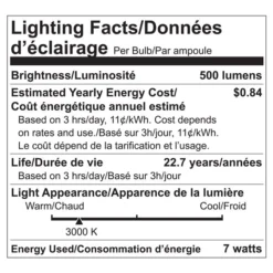 Luminus 50 Watt Equivalent GU10 Dimmable Bulb 3000K Bright White (6-Pack) -Globe Lite Shop 330951474 AlternateImage4 l