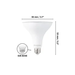 Luminus 120 Watt Equivalent PAR38 Narrow Flood Dimmable Bulb 3000K Bright White (6-Pack)