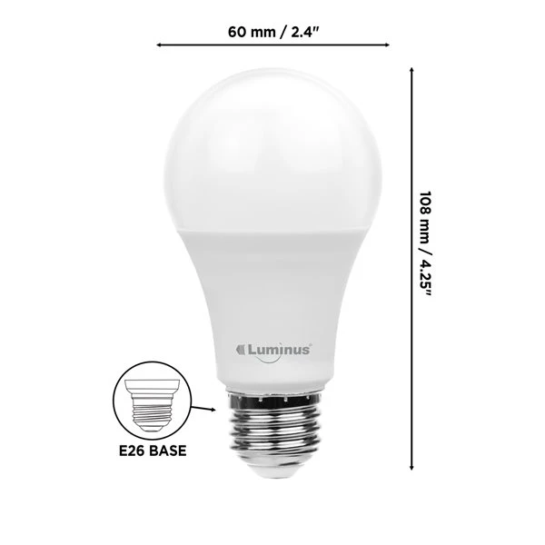 Luminus 60-Watt Equivalent A19 Warm White LED Light Bulbs (24-pack) 1 Luminus 60-Watt Equivalent A19 Warm White LED Light Bulbs (24-pack)