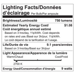 Luminus 60-Watt Equivalent A19 Warm White LED Light Bulbs (24-pack) 6 Luminus 60-Watt Equivalent A19 Warm White LED Light Bulbs (24-pack) -Globe Lite Shop 330968589 AlternateImage4 l
